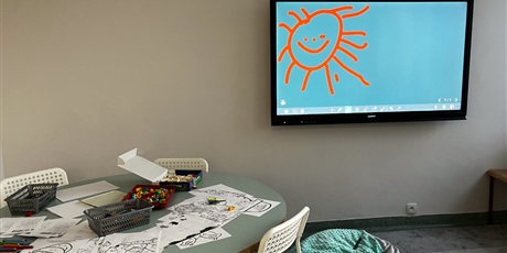 Powiększ grafikę: Salka do zajęć rewalidacyjnych.