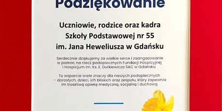 Podziękowanie