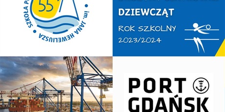 Powiększ grafikę: Infografika - Port Gdańsk partnerem szkolnej drużyny koszykówki dziewcząt.